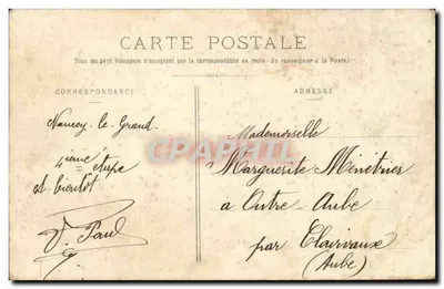 Léroùville — O Palácio de Justiça — Grand Bazar da Meuse e Magasius Réunis, Commercy — Verso