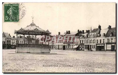 Hazebruck — Praça Principal — Edição X. A. Hazebrouck