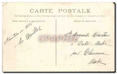 Hazebruck — Praça Principal — Edição X. A. Hazebrouck — Verso