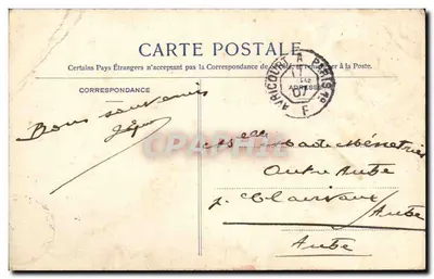 As Marchas de Prova. 4º e último Dia - O Retorno, por Dommartin — 156º Regimento de Infantaria. Edição Oury-Porrot - Placas Jougia — Verso