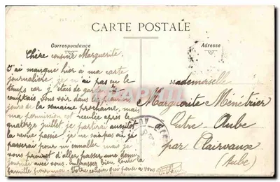Fontenoy-sur-Moselle — Soldados alemães depois do incêndio — Ambientes de TOUL ilustrados — Verso