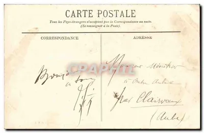 Champagnole (Jura) — O Viaduto de Syam sobre o Ain — Edição G. B. Lons-le-Sauchier — Verso