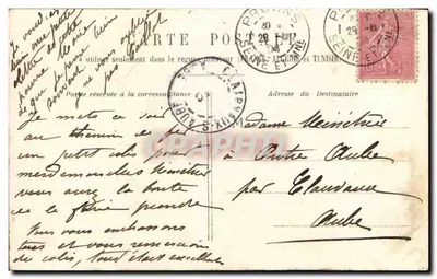Crianças em traje rural — cena da fazenda — editor X.4, n°1904 — Verso