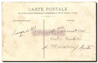 TOUL. - Praça da República — editor M. Bernard, Toul — Verso