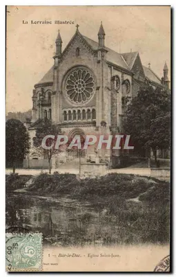 Bar-le-Duc - Iglesia de San Juan — La Lorraine illustrée, n°4, fot. NANCY