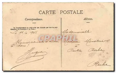 Toul - Antigua casa del Gobernador — Toul, imp. Lamontagne — Reverso