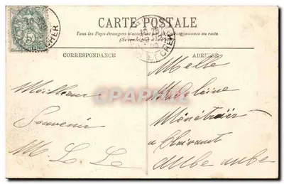 Blois — Zamek — Façada Franciszka I — LL. — Rewers
