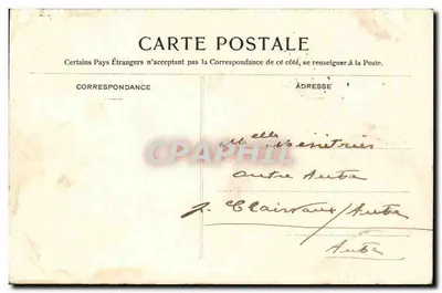 Toul — Decorações para a Defesa Nacional — Editor não visível, número de série ilegível — Verso