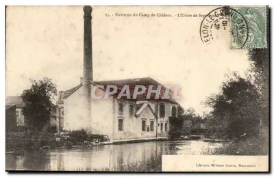 Environs du Camp de Châlons — L'Usine de Septeuil — Librairie Militaire Guérin, Mourmelon