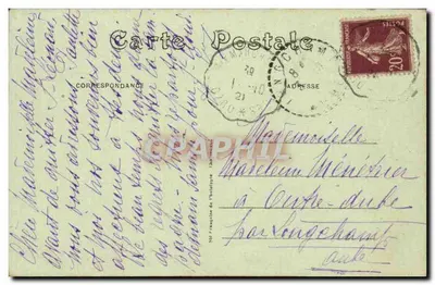 Floresta de Marchenoir - Cruzeiro de Autainville — St-Léonard L.-&-C. — editor Reboul & Cie, n° 522 — Verso