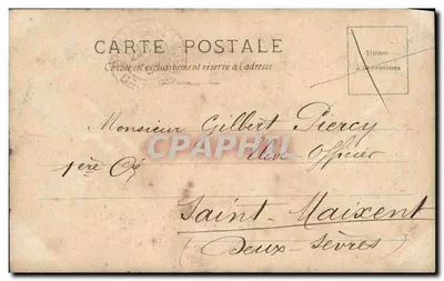 Lauberge de la Poularde — 3º ato — Teatro da Gaîté, Paris — editada por S.I.P. — Verso