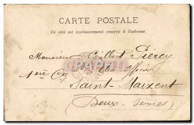 O Aiglon — cena teatral com Sarah Bernhardt — editor L.H. Paris, número de série não visível — Verso
