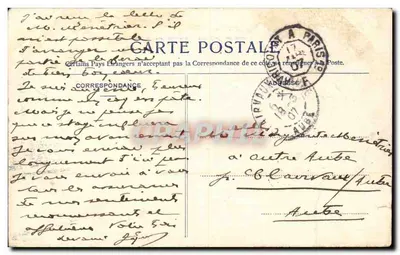156º Regimento de Infantaria — As Marchas de Prova — 3º Dia — Passagem do Grande Ponte sobre a Mosela — Edição Oury-Peiroi - Placas Jongla — Verso
