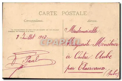 Avenida de Toul a Dommartin — La Lorraine Illustrée, n°60 — Verso