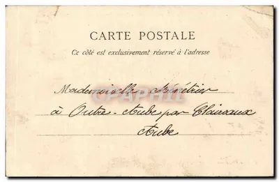 Schlosspark Versailles — Perspektive des Taplis Vert und des Kanals, die Flottille — Verlag: GRESLES — Rückseite