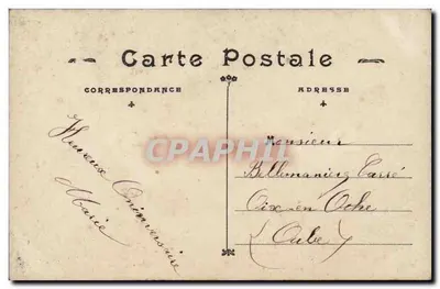 Jugend Jubiläum — Verlag AK Paris, Nr. 2098 — Rückseite
