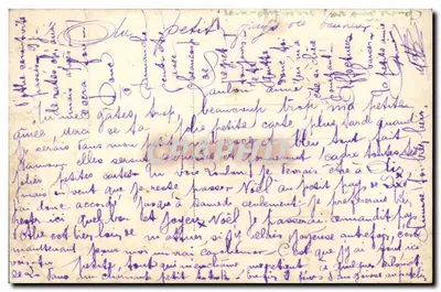 Jardim com rosas — vista de parque — WD Cartes 1316 — Verso