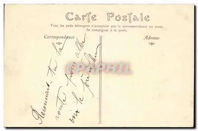 Saint-Moré (Yonne) — A La Cure e a Côte Rocheuse — Bilhete postal moderno n°44 — Verso