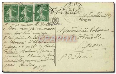 Mont-Dore — spacer na osiołach — LL, n° 169 — Rewers