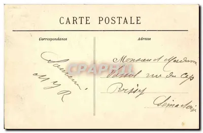 Le Mont-Dore — Panorama na Wielką Skalę — Widok zdroga Artystów — L'Auvergne Pittoresque, nr 3359 — Rewers
