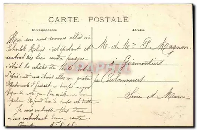 As Chaminés do Diabo — Puy-de-Dôme — 461 — Mont-Dore, Le Sancy — A Auvergne — Verso