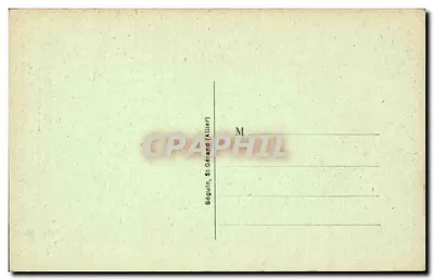 Piekne Auvergne — Ciekawy naturalny most w Saint-Alyre — Ideal, n° 4117 — Rewers