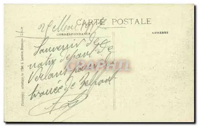Héricourt (Hte-Saône) — Grande-Rua — C. L. B. — Verso