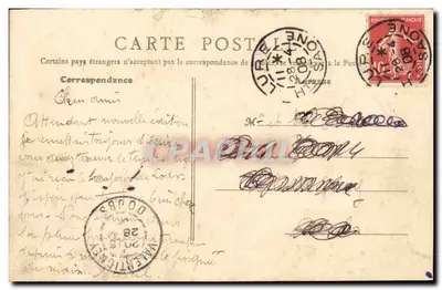 Lure (Hte-Saône) — Rada Miejska - Sąd — B.F. PARIS — Rewers