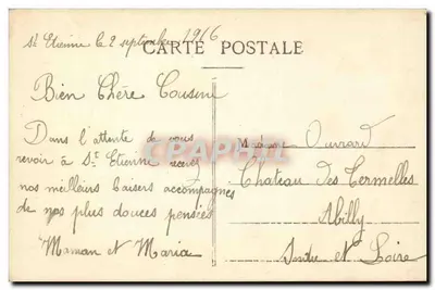 Saint-Étienne — Daphné — GG. — Rewers
