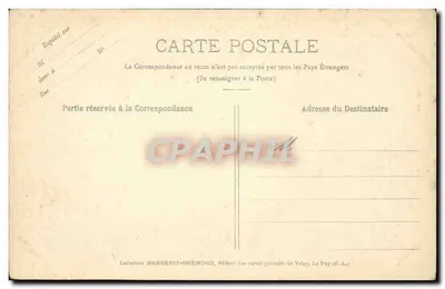 As Orgues de l'Hermitage — Subúrbio do Puy — "LE VELAY ILLUSTRÉ" n°215 — Verso