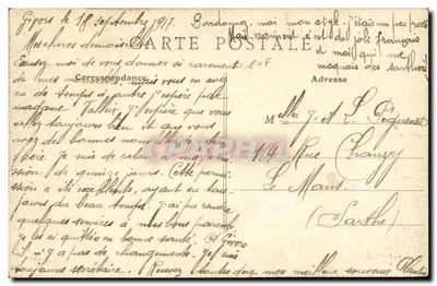 Le Puy (Haute-Loire) - O Batistério de Aiguilhe — Verso