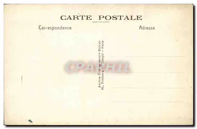 Vincennes — O Donjon e os Fossos — E M — Verso