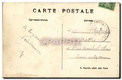 Vincennes - Vista geral do Castelo — E. M. — Verso