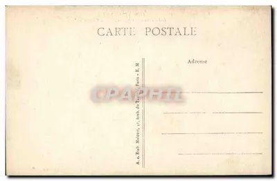 Vincennes — Wnętrze zamku — Kaplica — E.M. n°1139 — Rewers