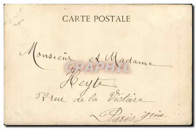 Vincennes — Porta principal do Forte — C.L.C — Verso