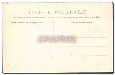 Audruicq — A Rue de l'Église — Edição P. Le Lulie — Verso