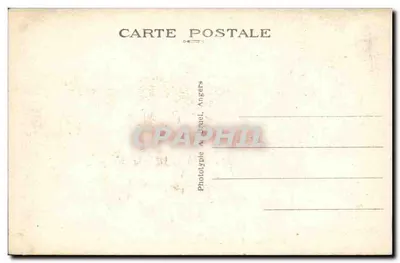 Tours (Loire-et-Loire) - L'Avenue de Grammont — Phototypie A. Biquel, Angers, n°6 — Rewers