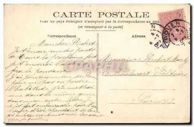 Tours — Ogólny widok — Wydawca BAZARD, nr 162 — Rewers