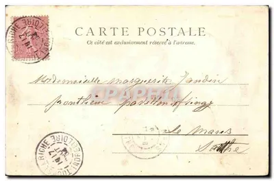 Tours — Tombeau Saint-Martin — Imprimerie de Tours, n° 3455 — Rewers