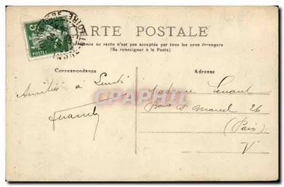 Tours — Hotel Gouin — M.T. I.L. — Achterkant