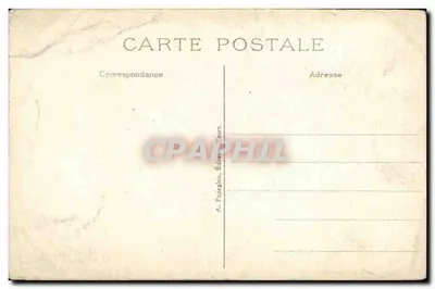Tours (Indre-et-Loire) — Hotel-de-Ville — Zaal van Feesten — De Kachel — A.P. — Achterkant