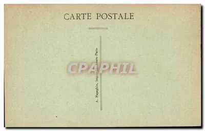 Tours (Loire-et-Loire) — Dach świątyni św. Martyna i ogólny widok ku pałacowi miejskiemu — A. P. — Rewers