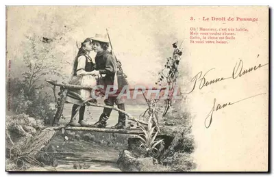 O Direito de Passagem — cena de romance — editor anônimo, n°3