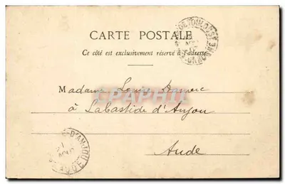 Soldato in permesso — Pitou in permesso — Fototipia A. Bergeret et Cie, Nancy — Verso