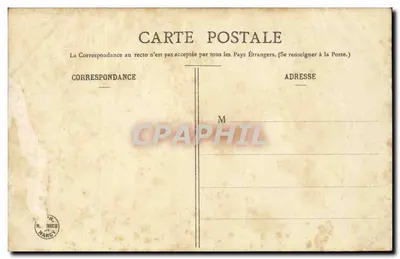 Donna alla metairie — scena interna — Edizione Bergeret, Cliché Walery — Verso