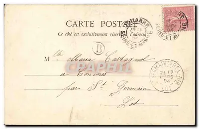 Chcianie — Kapitale grzechy — Phototypie & Berthier & Cie, Nancy — Rewers