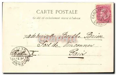 Ich trage Hoffnung — Ich trage Hoffnung zur Mutter des Lebens — Photolyque A. Bergeret et Cie, Nancy, Nr. 1902 — Rückseite