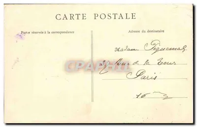 Creil — Igreja de São Médard (séculos XIV e XV) — A. Morel, editor, Creil — Verso