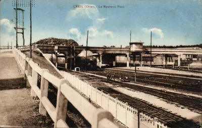 Creil (Oise) - O Novo Ponte — Ed. Jolain