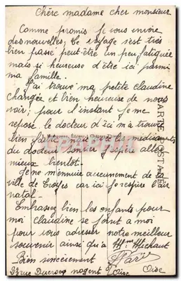 Creil (Oise) - O Novo Ponte — Ed. Jolain — Verso